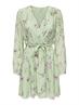 ONLLUCCA L/S WRAP DRESS PTM subtle green