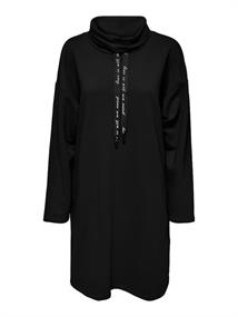 ONLLUCIA L/S HIGHNECK DRESS SWT black