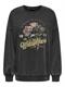 ONLLUCINDA L/S OVERSIZE WILD O-NECK SWT black