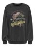 ONLLUCINDA L/S OVERSIZE WILD O-NECK SWT black