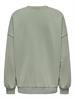ONLLUCINDA L/S OVERSIZE WILD O-NECK SWT hedge green