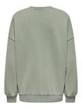 ONLLUCINDA L/S OVERSIZE WILD O-NECK SWT hedge green