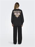 ONLLUCINDA L/S TAMED O-NECK BOX SWT black