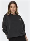 ONLLUCINDA L/S TAMED O-NECK BOX SWT black
