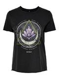 ONLLUCY LIFE REG S/S TOP JRS NOOS black10