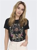 ONLLUCY LIFE REG S/S TOP JRS NOOS schwarz7