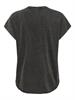 ONLLUCY LIFE S/S ROSES TOP BOX JRS black