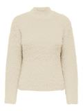 ONLLULU LS RIB HIGHNECK CS KNT cloud dancer