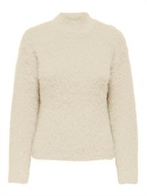 ONLLULU LS RIB HIGHNECK CS KNT cloud dancer