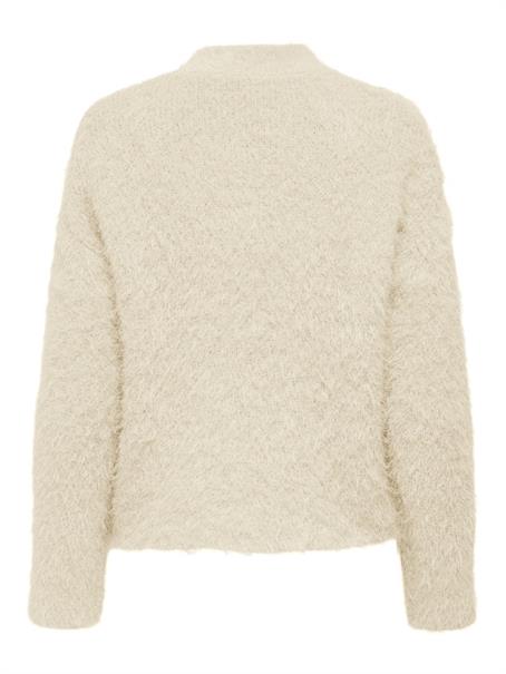 ONLLULU LS RIB HIGHNECK CS KNT cloud dancer
