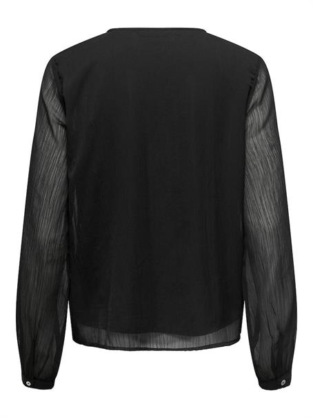 ONLLUNA L/S V-NECK TOP NOOS PTM schwarz1