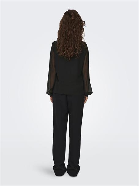 ONLLUNA L/S V-NECK TOP NOOS PTM schwarz1