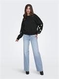 ONLMACY L/S O-NECK BOX CC SWT NOOS black