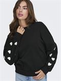 ONLMACY L/S O-NECK BOX CC SWT NOOS black
