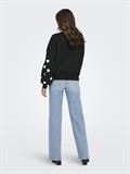 ONLMACY L/S O-NECK BOX CC SWT NOOS black
