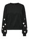 ONLMACY L/S O-NECK BOX CC SWT NOOS black