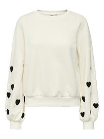 ONLMACY L/S O-NECK BOX CC SWT NOOS cloud dancer