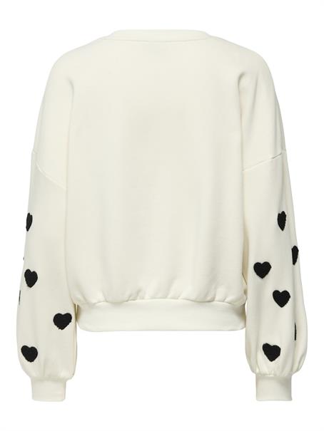 ONLMACY L/S O-NECK BOX CC SWT NOOS cloud dancer