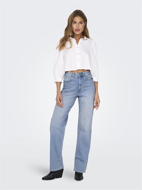ONLMADDIE EX HW WIDE DNM TAI ENT light blue denim