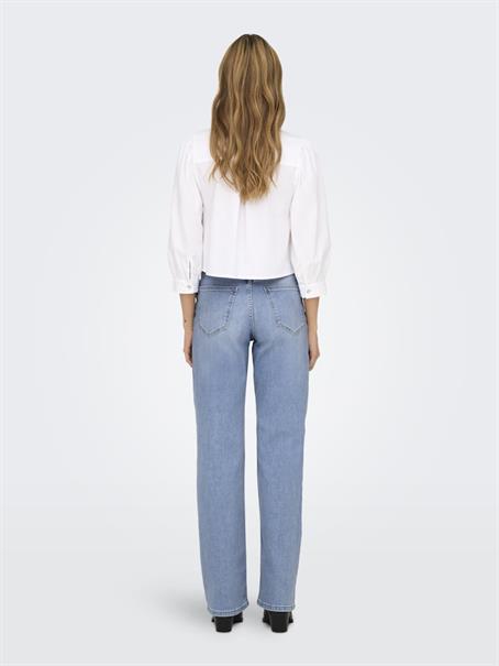 ONLMADDIE EX HW WIDE DNM TAI EPP light blue denim