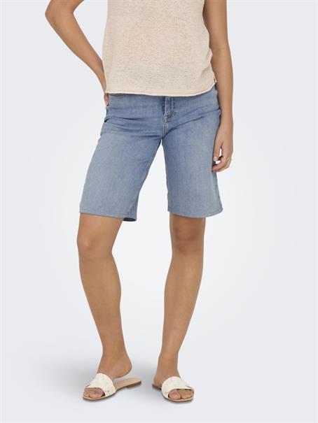ONLMADISON BLUSH HW SHORTS DNM CRO light blue denim