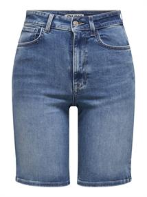 ONLMADISON BLUSH HW SHORTS DNM CRO NOOS medium blue denim