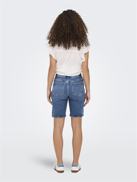 ONLMADISON BLUSH HW SHORTS DNM CRO NOOS medium blue denim