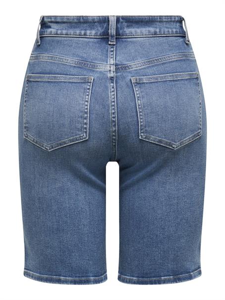 ONLMADISON BLUSH HW SHORTS DNM CRO NOOS medium blue denim