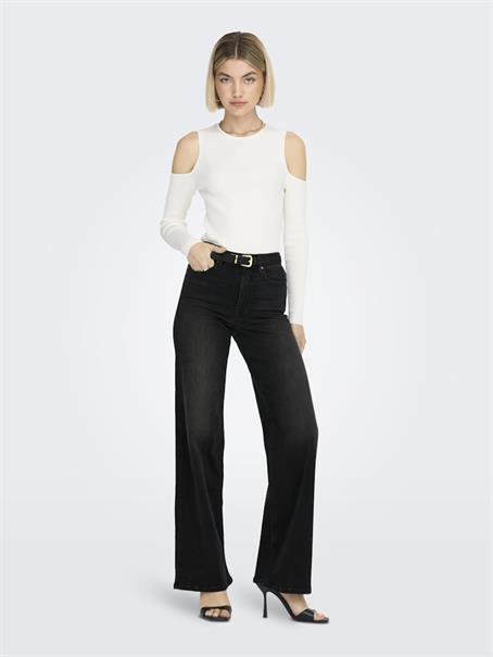 ONLMADISON BLUSH HW WIDE DNM CRO099 NOOS washed black