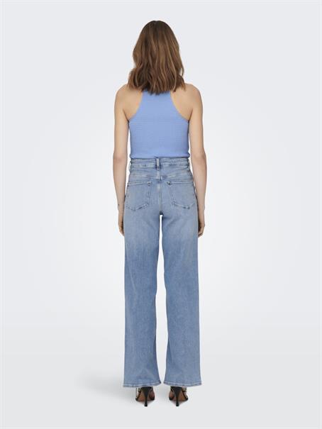 ONLMADISON BLUSH HW WIDE DNM CRO371 NOOS light blue denim