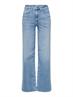 ONLMADISON BLUSH HW WIDE DNM CRO371 NOOS light blue denim