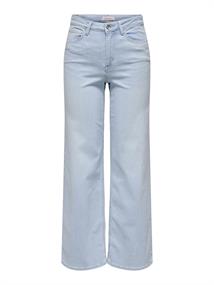 ONLMADISON BLUSH HW WIDE DNM CRO495 NOOS light blue bleached denim