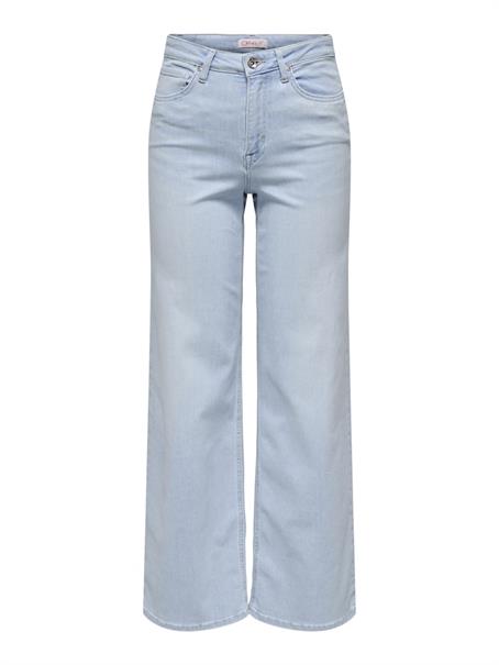 ONLMADISON BLUSH HW WIDE DNM CRO495 NOOS light blue bleached denim