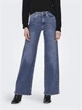 ONLMADISON BLUSH HW WIDE DNM DOT372 NOOS medium blue denim