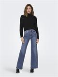 ONLMADISON BLUSH HW WIDE DNM DOT372 NOOS medium blue denim