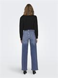 ONLMADISON BLUSH HW WIDE DNM DOT372 NOOS medium blue denim