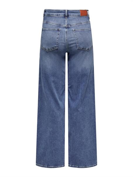 ONLMADISON BLUSH HW WIDE DNM DOT372 NOOS medium blue denim