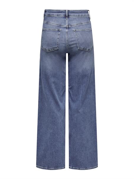 ONLMADISON BLUSH HW WIDE DNM DOT372 NOOS medium blue denim
