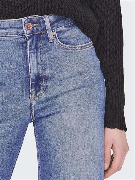 ONLMADISON BLUSH HW WIDE DNM DOT372 NOOS medium blue denim