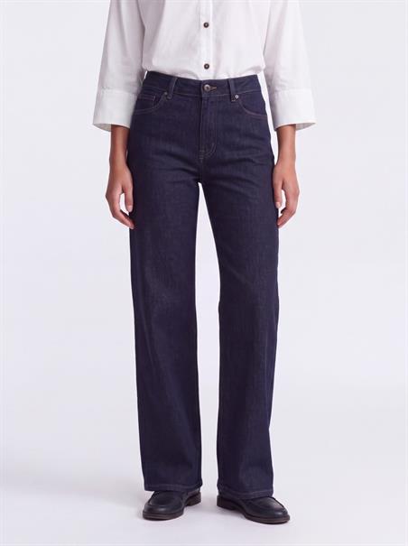 ONLMADISON BLUSH HW WIDE DNM REA024 NOOS dark blue denim