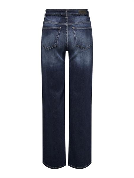 ONLMADISON BLUSH HW WIDE DNM REA081 NOOS dark blue denim