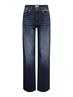 ONLMADISON BLUSH HW WIDE DNM REA081 NOOS dark blue denim