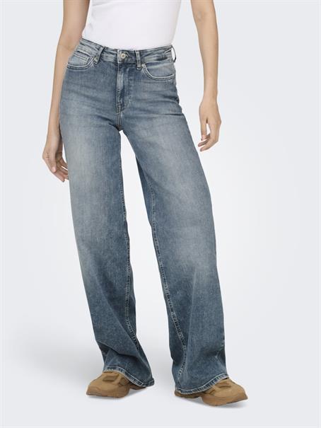 ONLMADISON BLUSH HW WIDE DNM REA570 NOOS special blue grey denim