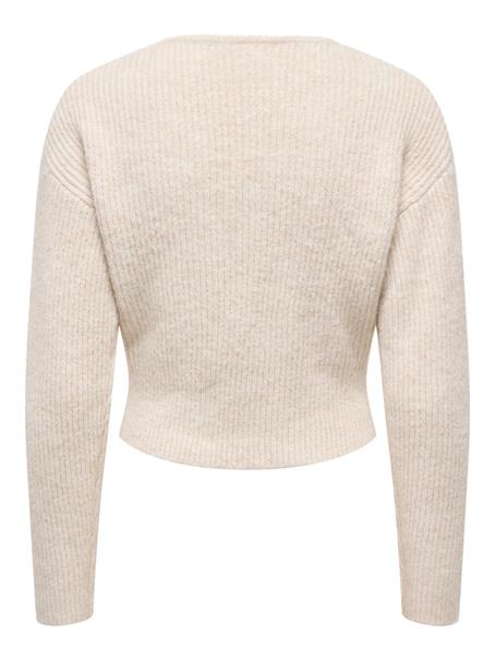 ONLMAGGIE LS LACE MIX CROSS ONECK KNT island fossil