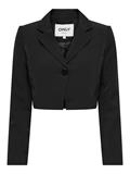 ONLMAIA L/S CROPPED BLAZER CC TLR black