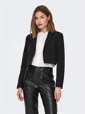 ONLMAIA L/S CROPPED BLAZER CC TLR black