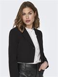 ONLMAIA L/S CROPPED BLAZER CC TLR black