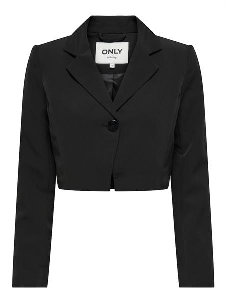 ONLMAIA L/S CROPPED BLAZER CC TLR black