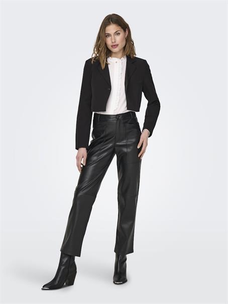 ONLMAIA L/S CROPPED BLAZER CC TLR black