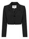 ONLMAIA L/S CROPPED BLAZER CC TLR black